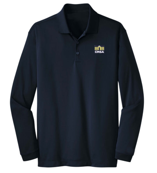 Junior long sleeve polo shirts hotsell