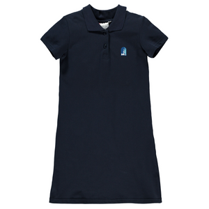 Robe polo enfant Marine