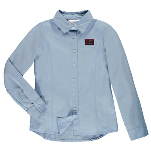 Chemise bleu à manches longues enfant - CHS006E