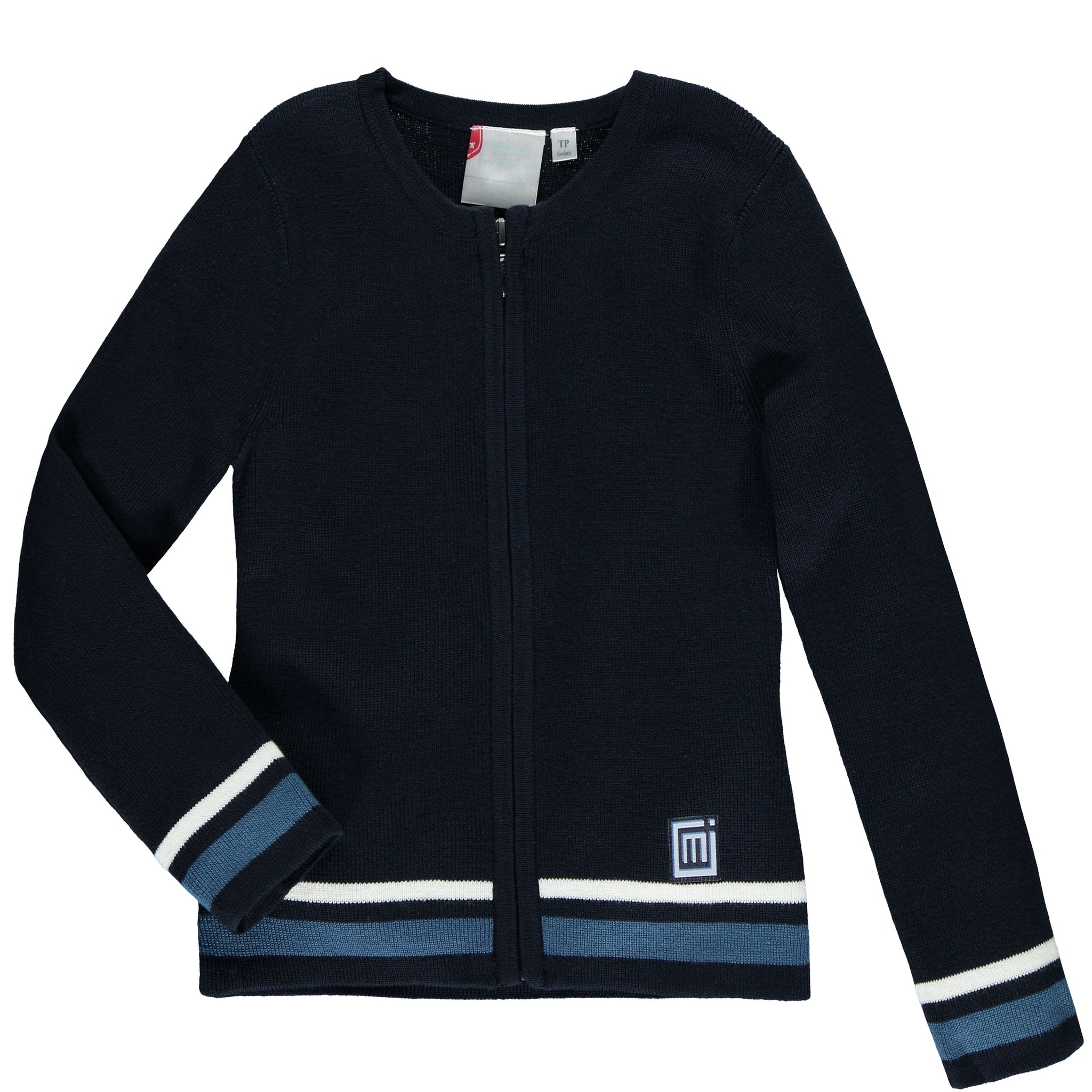 Cardigan à fermoir junior