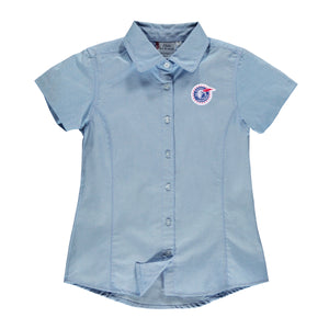 Chemise semi-ajustée à manches courtes enfant