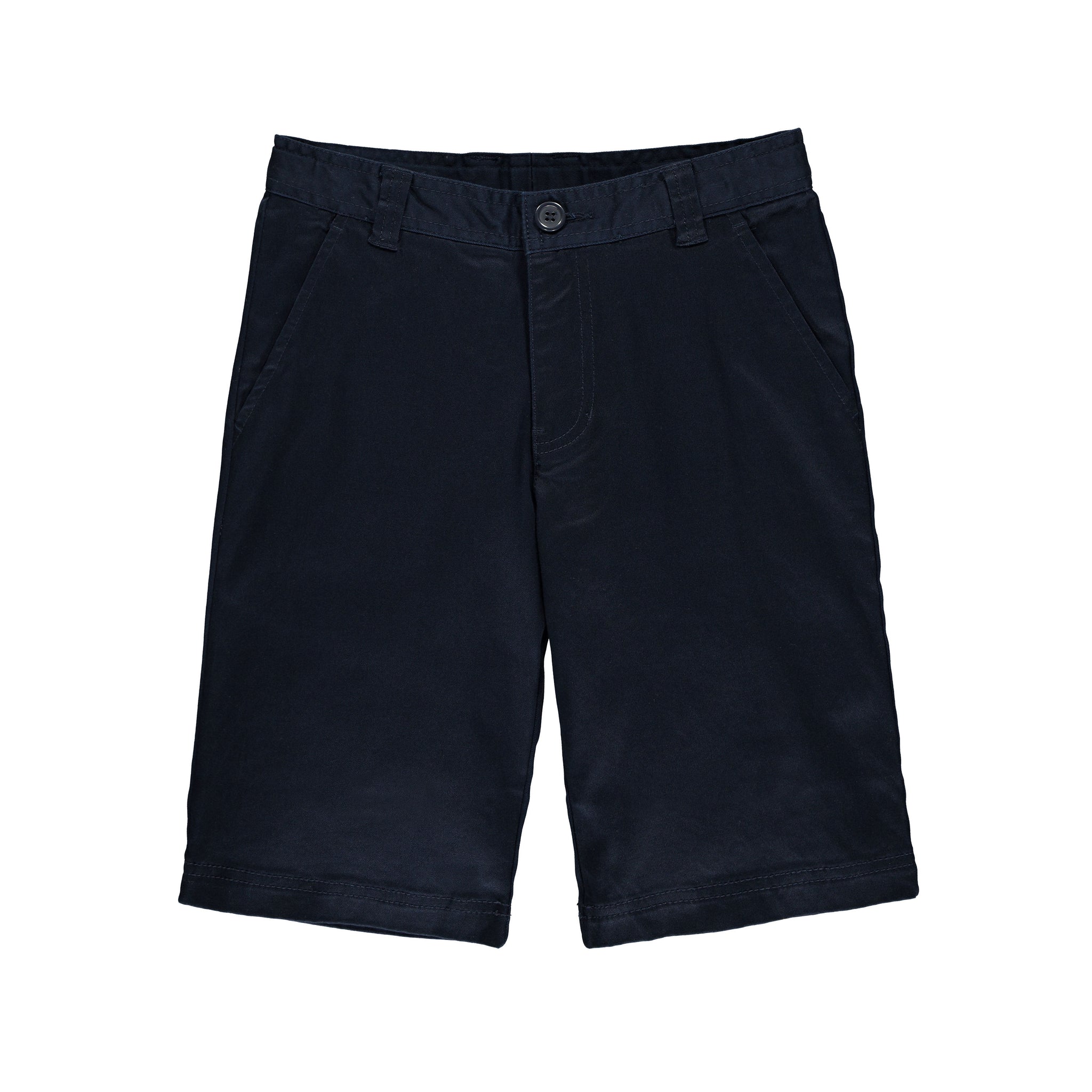 Straight Bermuda shorts in junior twill