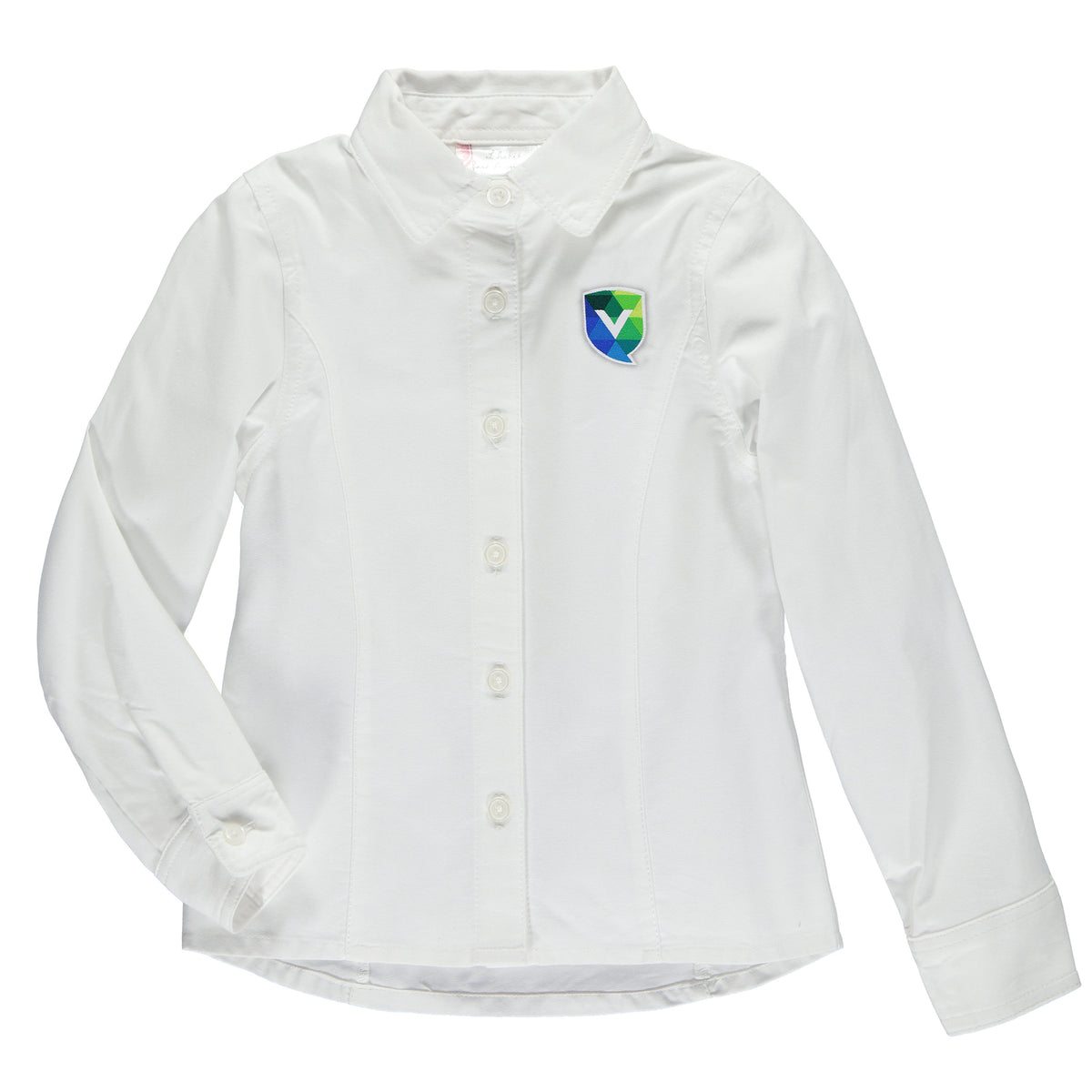 Chemise D'hiver Junior Equetech - Blanc - Neuf - Pour L'équitation Ou Le Quotidien