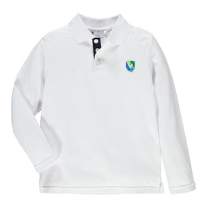 Long sleeve polo shirt - Junior straight cut