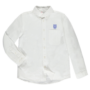 Junior white 2025 dress shirt