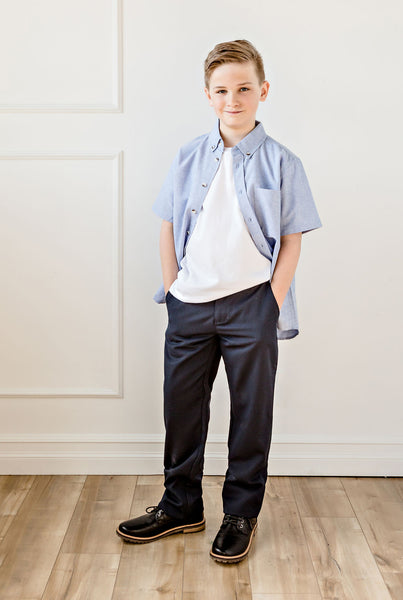 Chemise à manches courtes junior