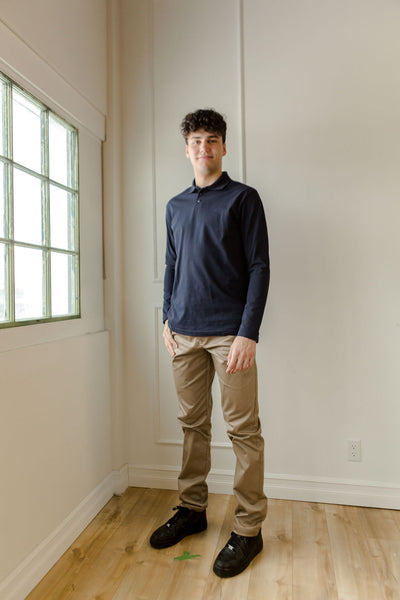 Pantalon sable en twill enfant - CHS107E