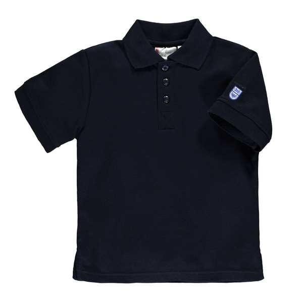Polo marine à manches courtes enfant - CSM101E