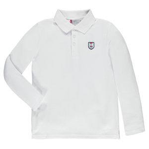 Polo à manches longues junior Blanc